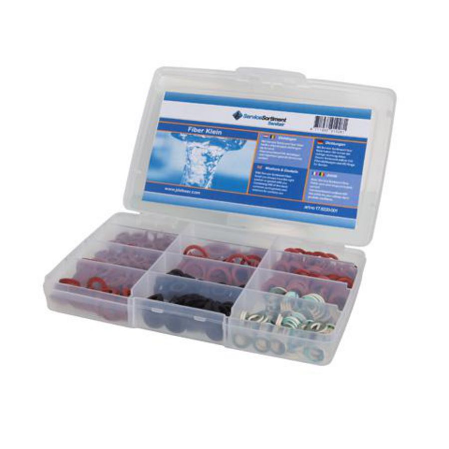 Assortimentsdoos Fiber klein 550 Fiber ringen