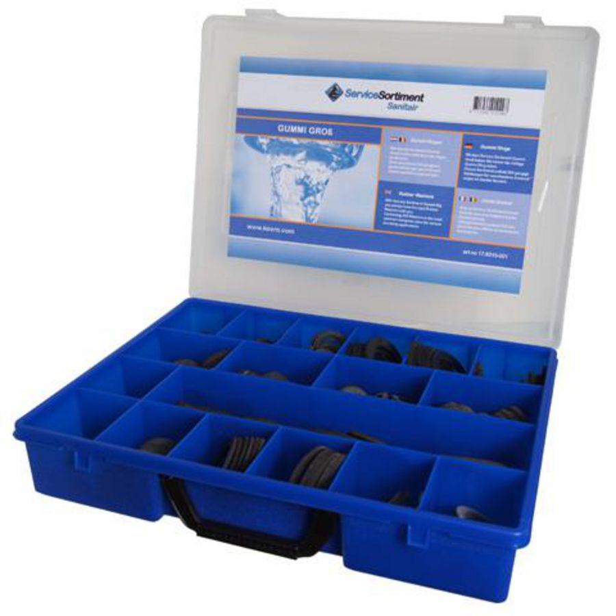 Assortimentsdoos Gummi-ringen 295 Gummi ringen