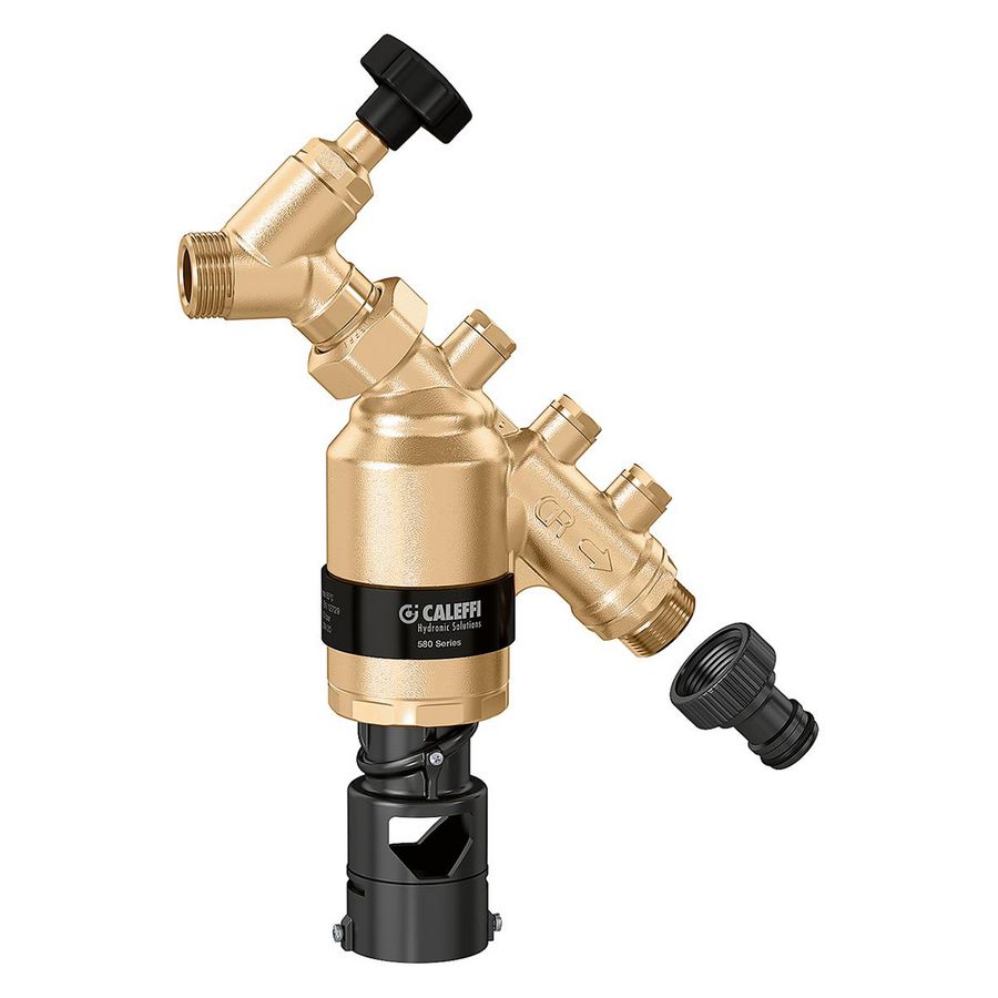 Terugstroombeveiliger ba DN15 multif. met kraan 580240