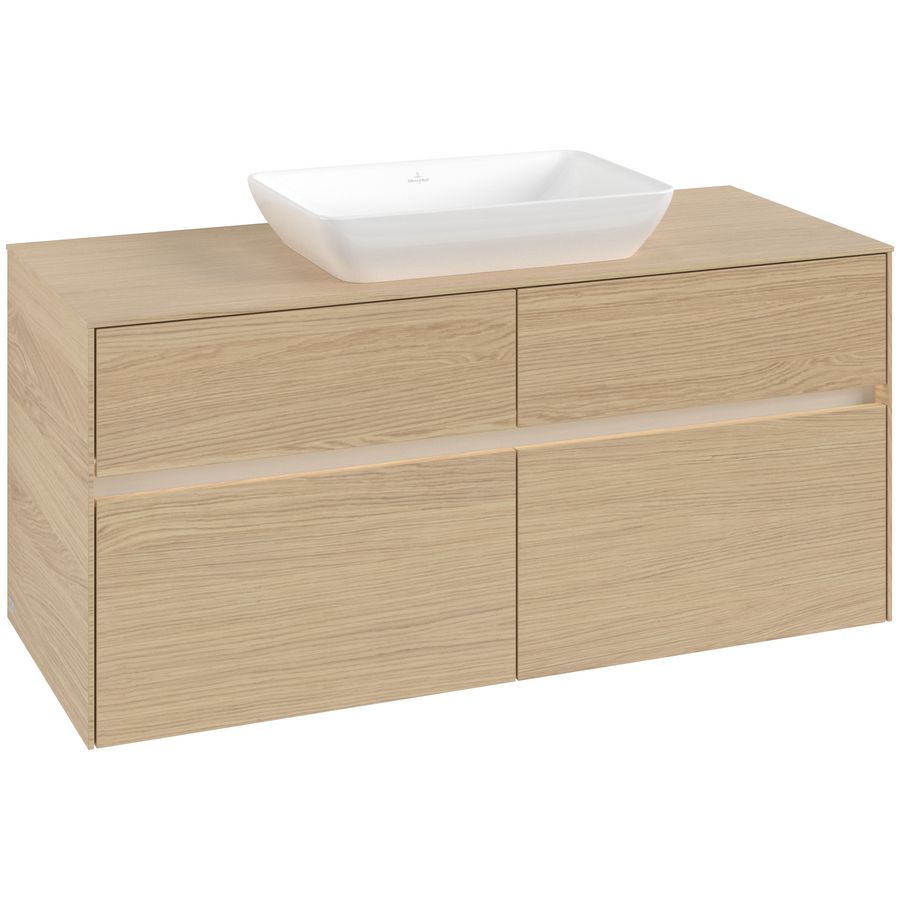 Wastafelonderkast Collaro 1200x548x500mm Nord.Oak C112B0VJ