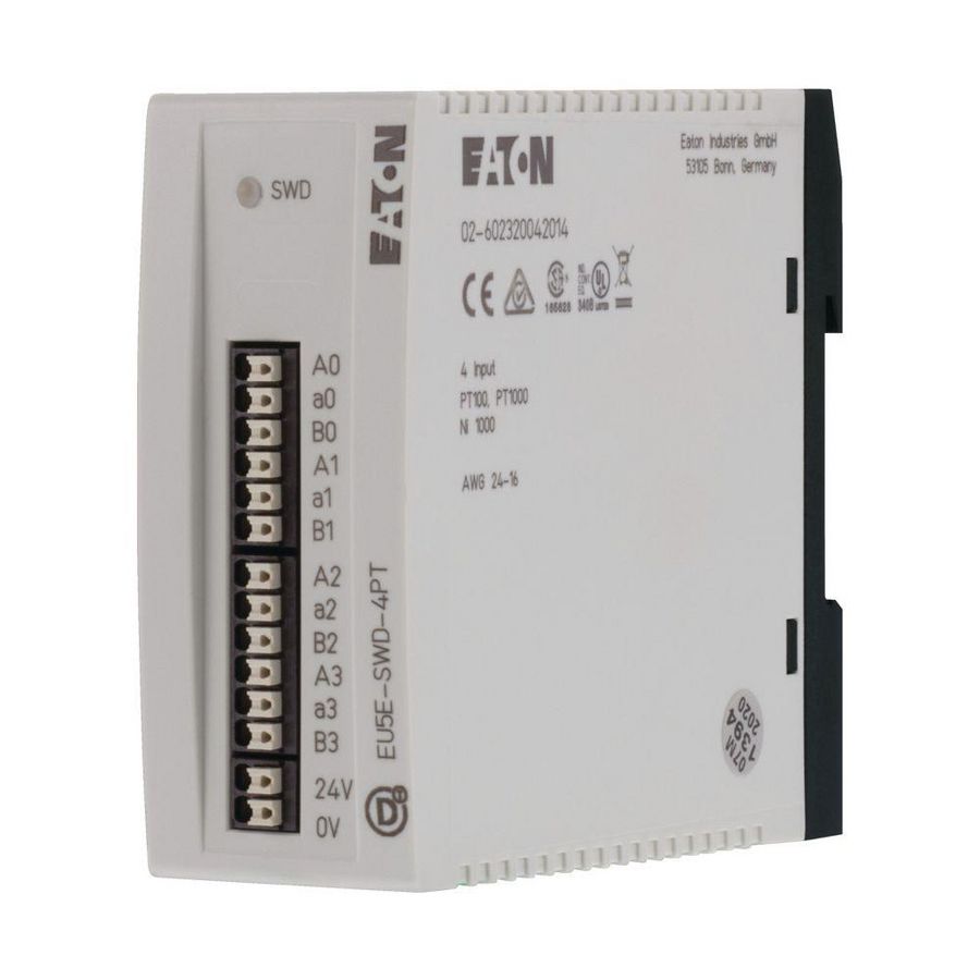 SmartWire temperatuurmodule 4 Temp. PT100/1000 -50gr. 200gr.