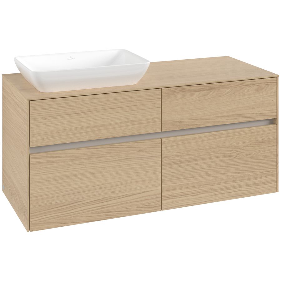 Wastafelonderkast Collaro 1200x548x500mm Nord.Oak C11300VJ