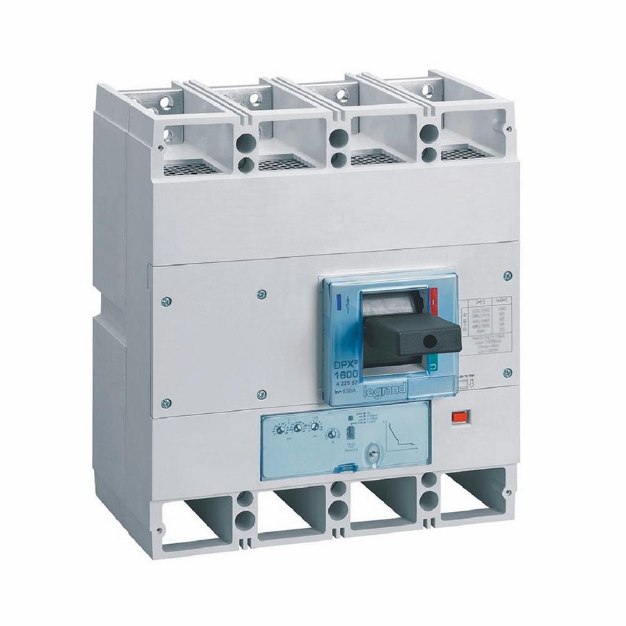 Vermogensschakelaar 1600 ELE S1 630A 4-polig 50kA DPX3