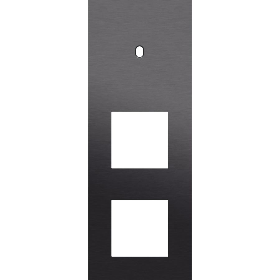 Afdekplaat 3-voud vertic. 71mm centerafst 224-57955