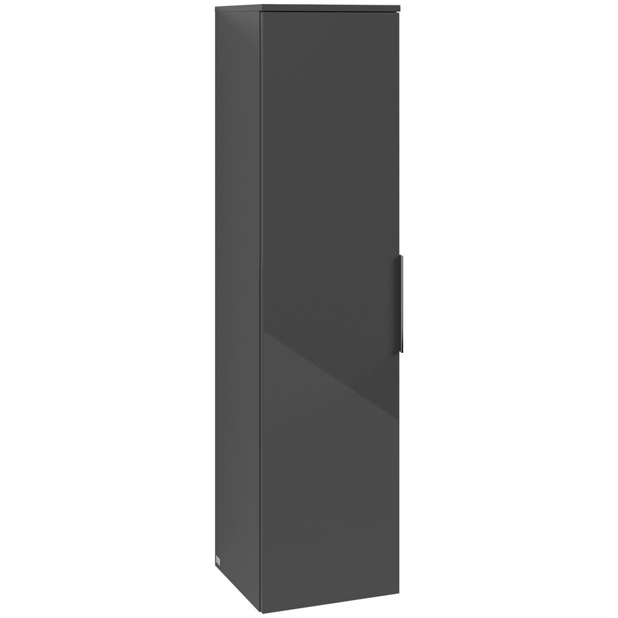 Hoge kast ARCHITECTURA 350x1400x346mm Grey B89600VT greep alu. glans
