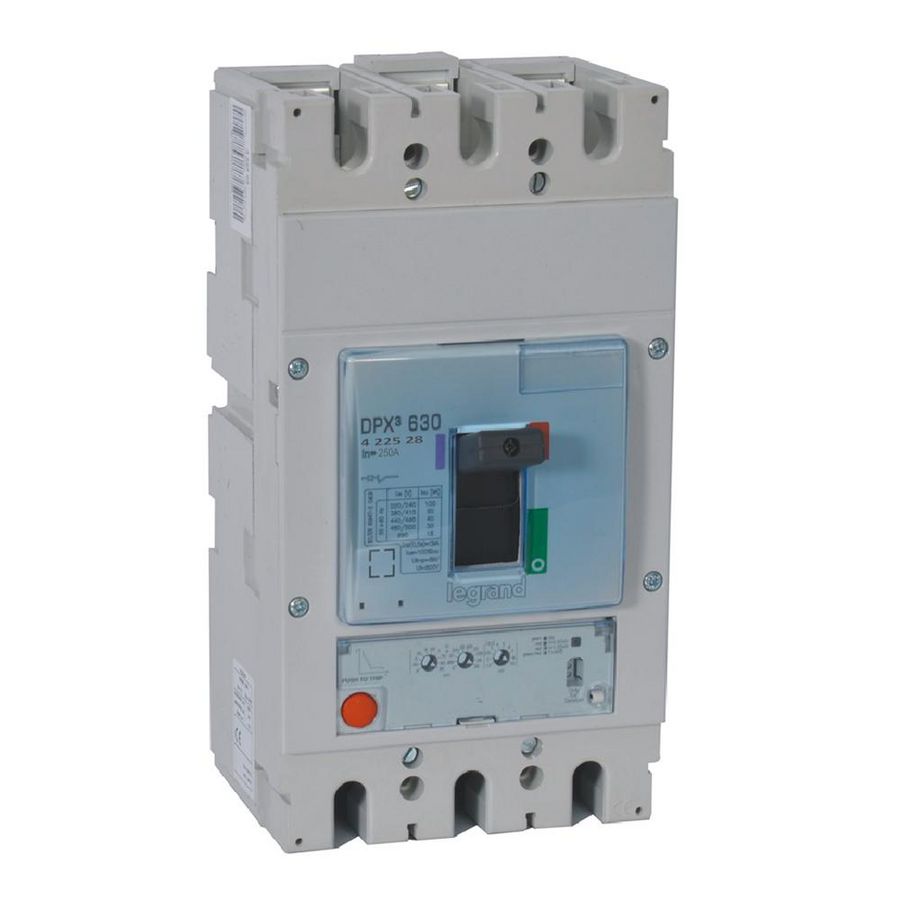 Vermogensschakelaar 630 ELE S1 250A 3-polig 100kA DPX3