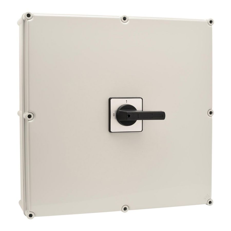 Werkschakelaar polyester behuizing 160A 4-polig AE-120086