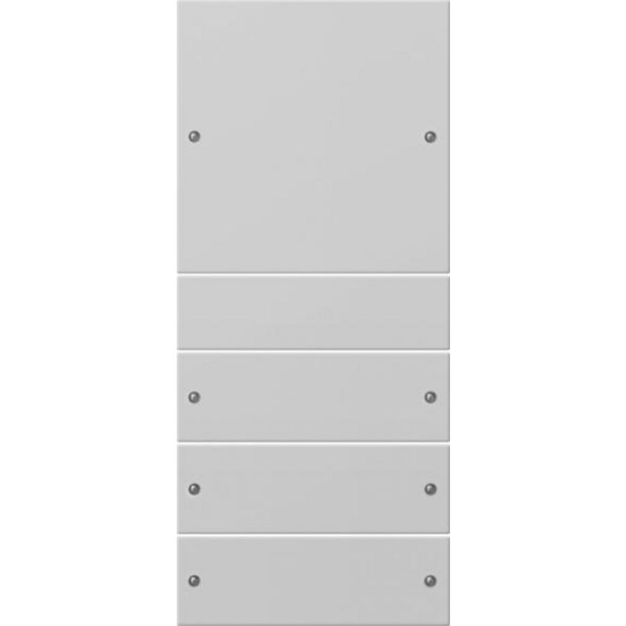 Wippenset 4-voudig (1+3) System 55 gris m(gel.)