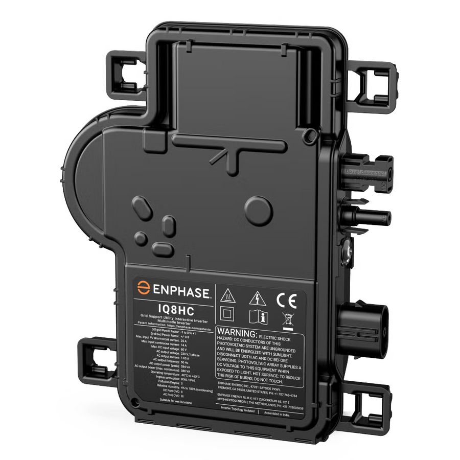 Micro-omvormer IQ8HC-72-M-INT 380VA piek 384VA geintergr. MC4