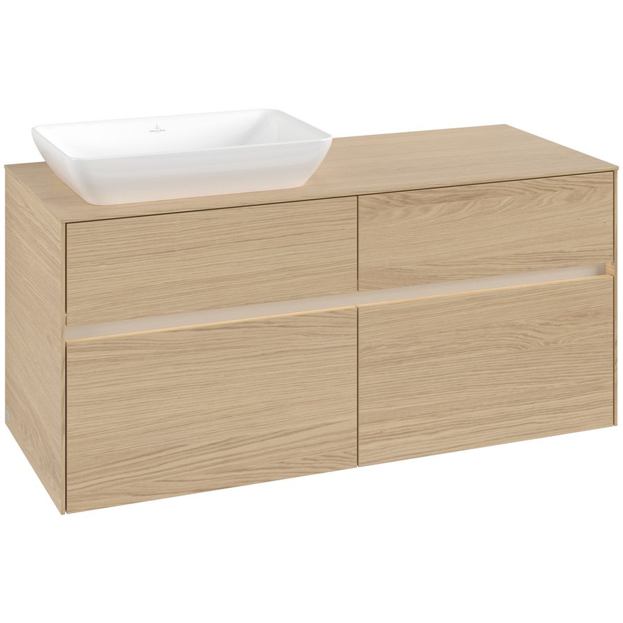 Wastafelonderkast Collaro 1200x548x500mm Nord.Oak C113B0VJ
