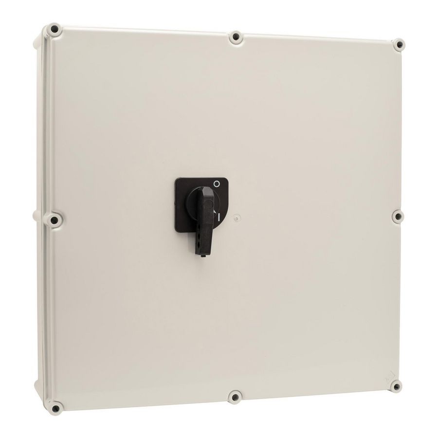 Werkschakelaar polyester behuizing vlag 160A 4-polig AE-120081