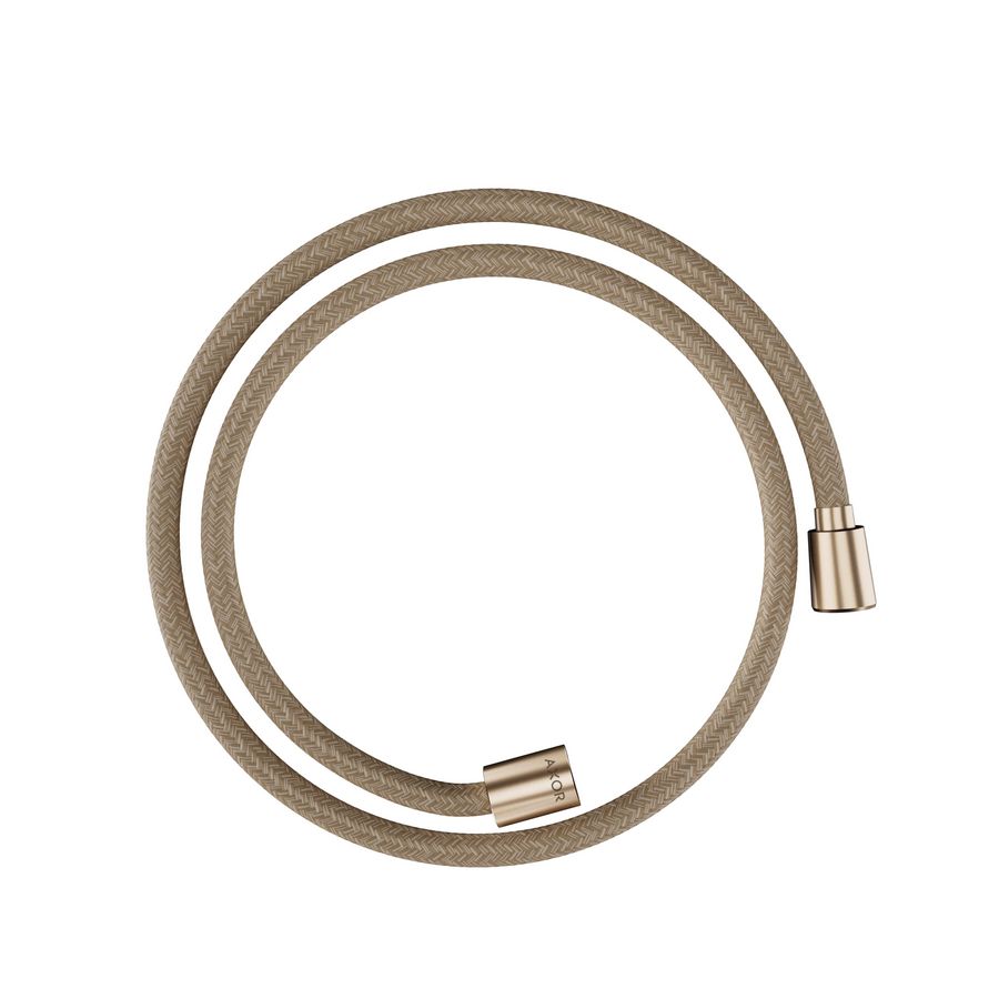 AXOR ShowerSolutions Textiel doucheslang 1250mm met conische en cylindrische moer Brushed Bronze