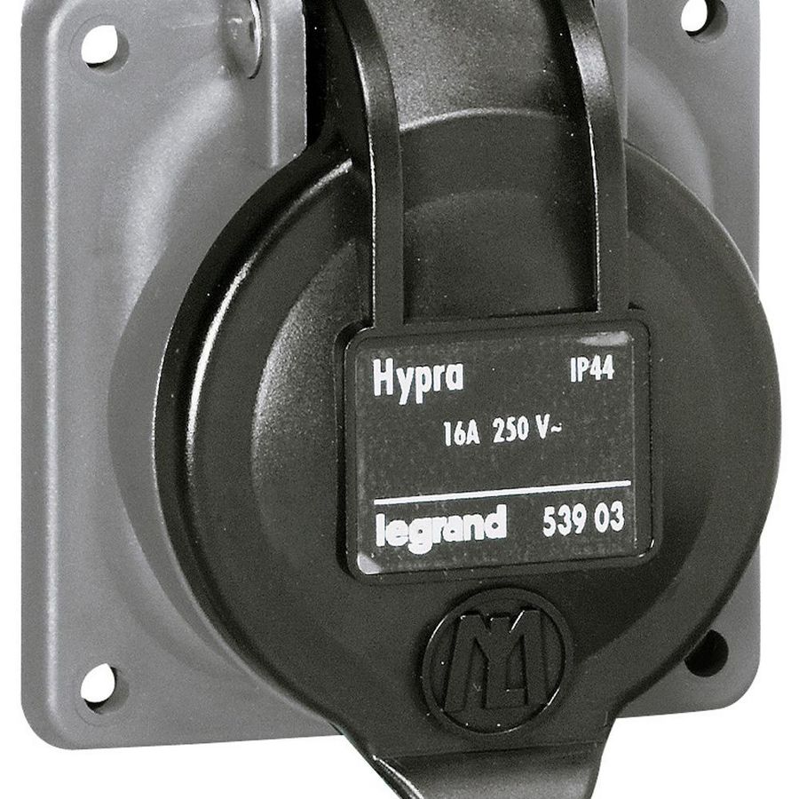 Wandcontactdoos M&I 250V 16A