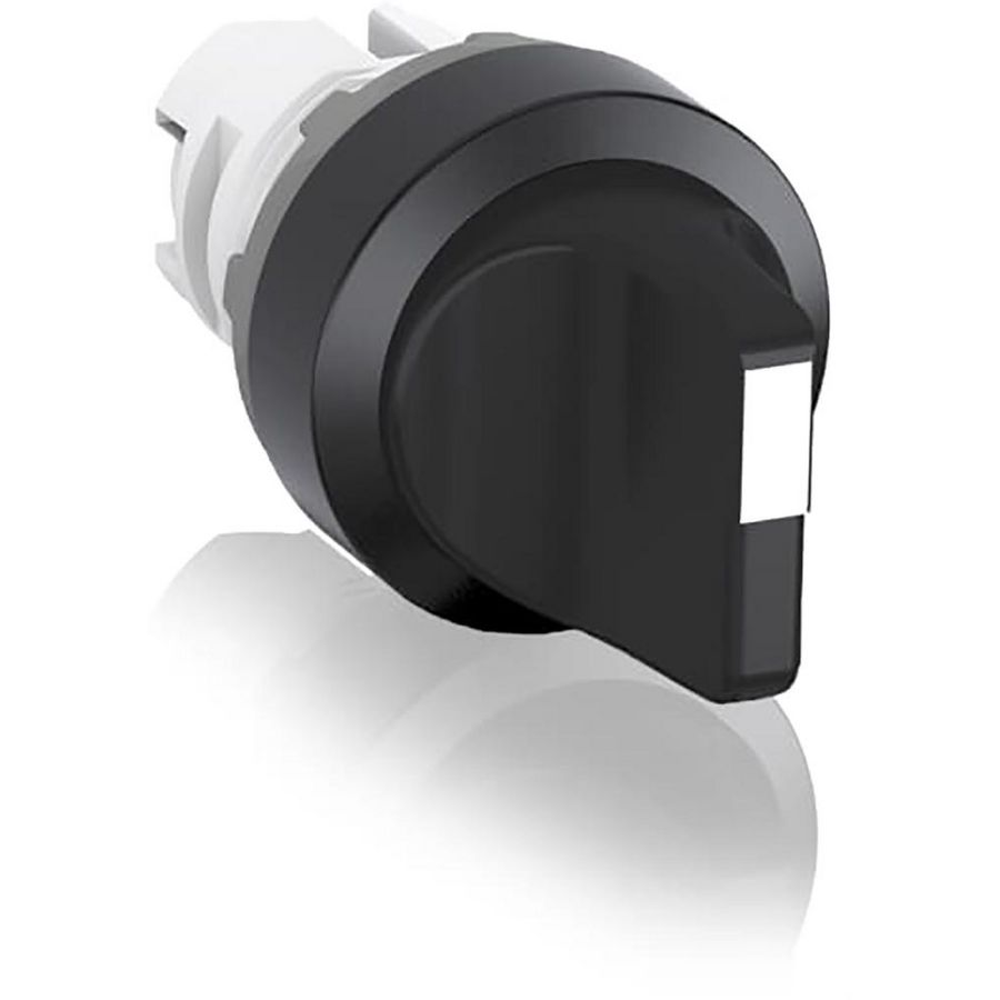 Keuzeschakelaar korte hendel 2 standen black 1SFA611202R1006