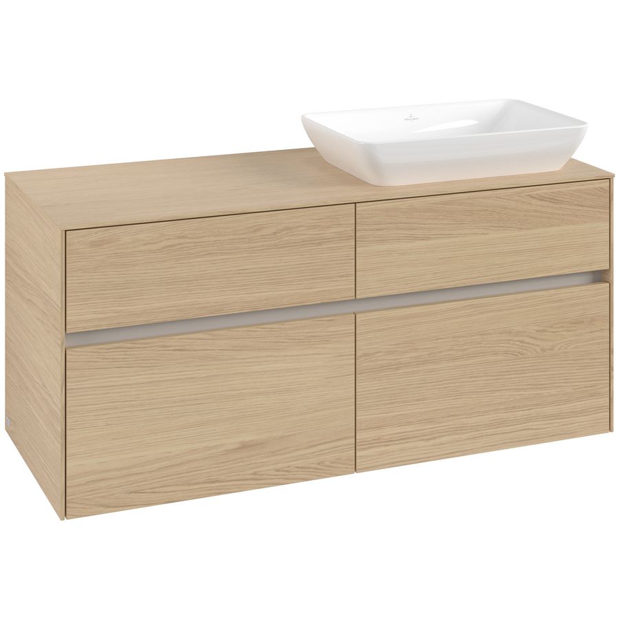 Wastafelonderkast Collaro 1200x548x500mm Nord.Oak C11400VJ