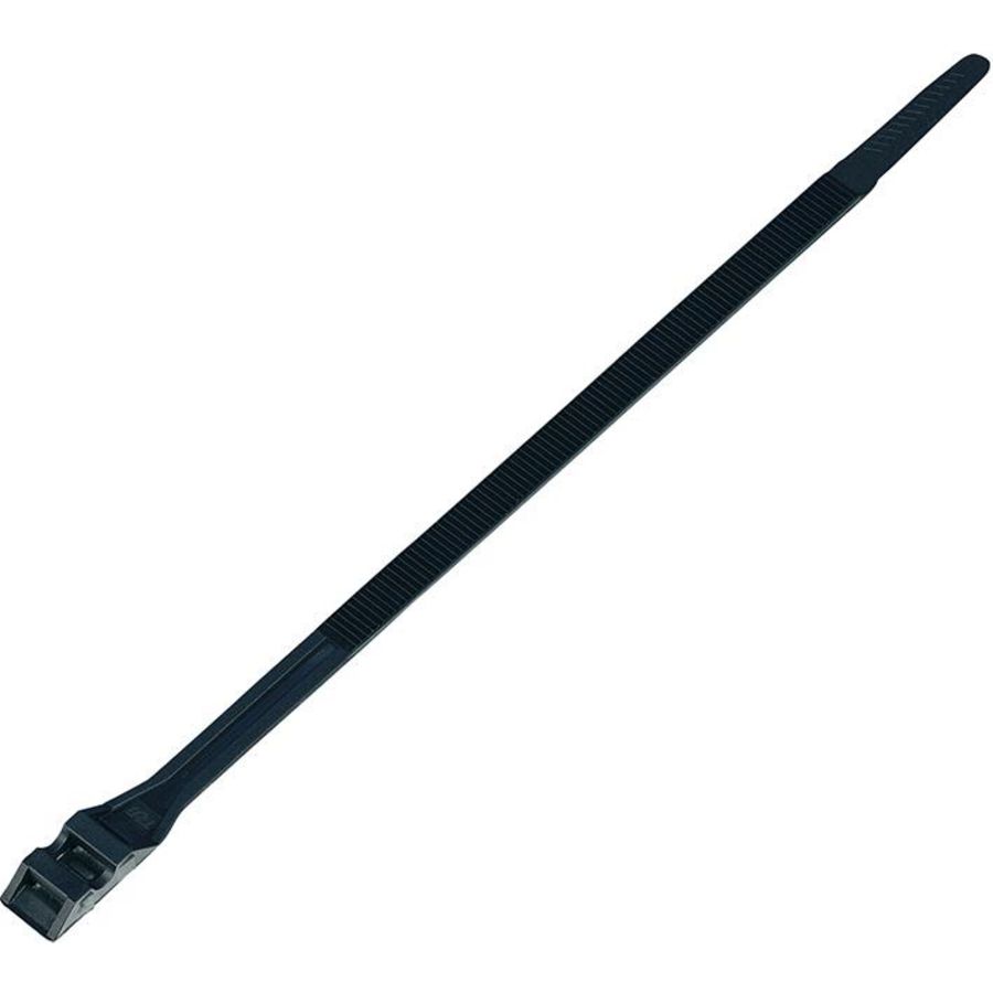 Kabelbinder zwaar belastbare polyester L=260mm zwart VVE=100