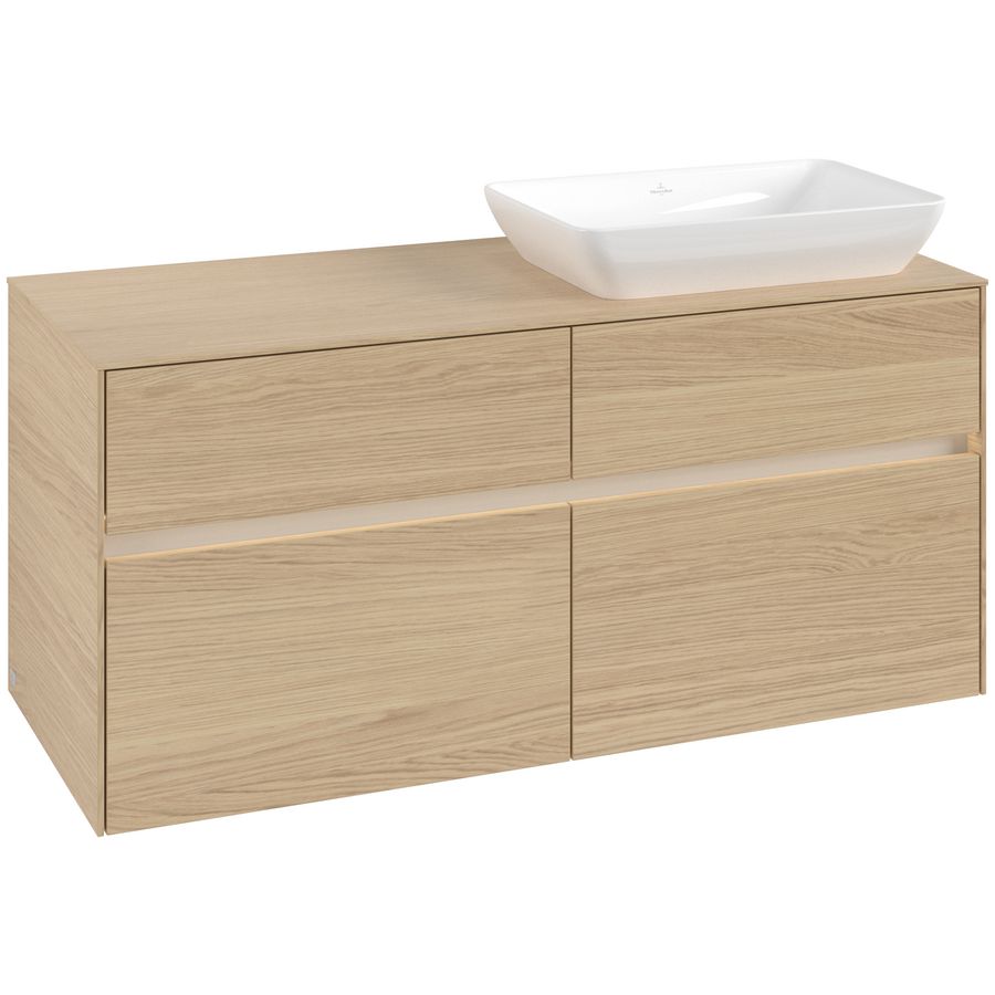 Wastafelonderkast Collaro 1200x548x500mm Nord.Oak C114B0VJ