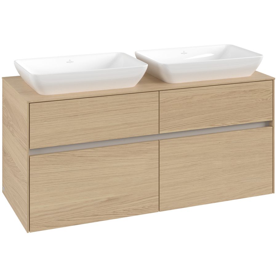 Wastafelonderkast Collaro 1200x548x500mm Nord.Oak C11500VJ