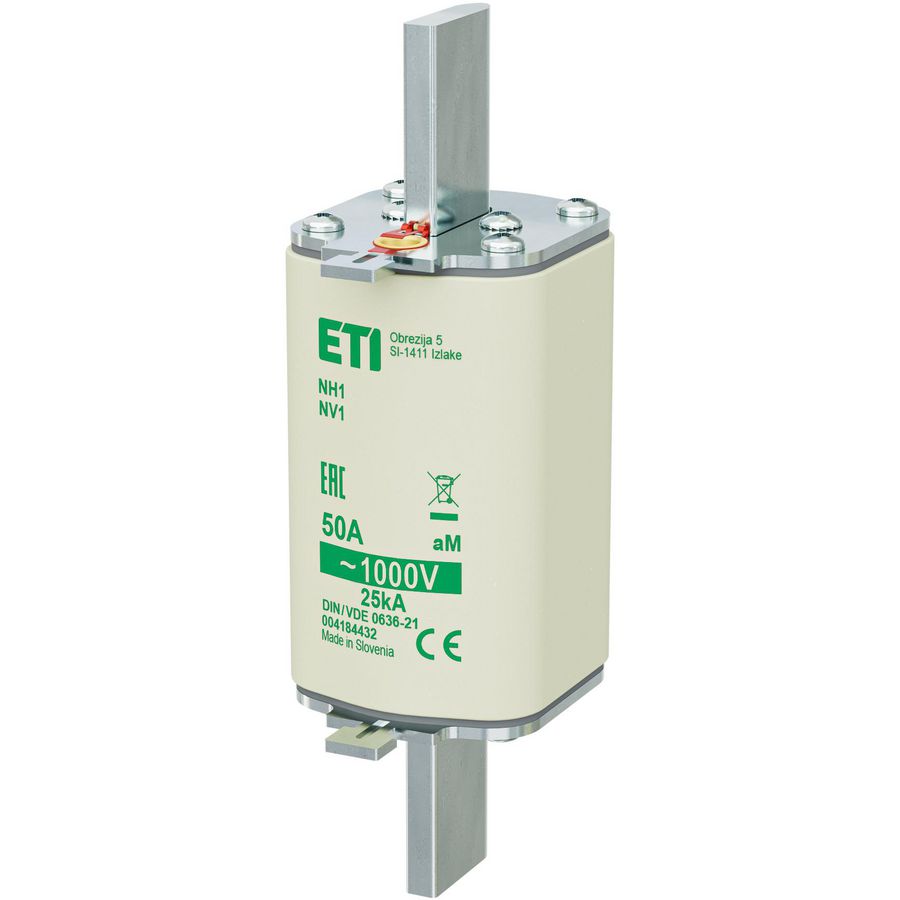 Zekering NH1/85 aM 50A/1000V 4184432