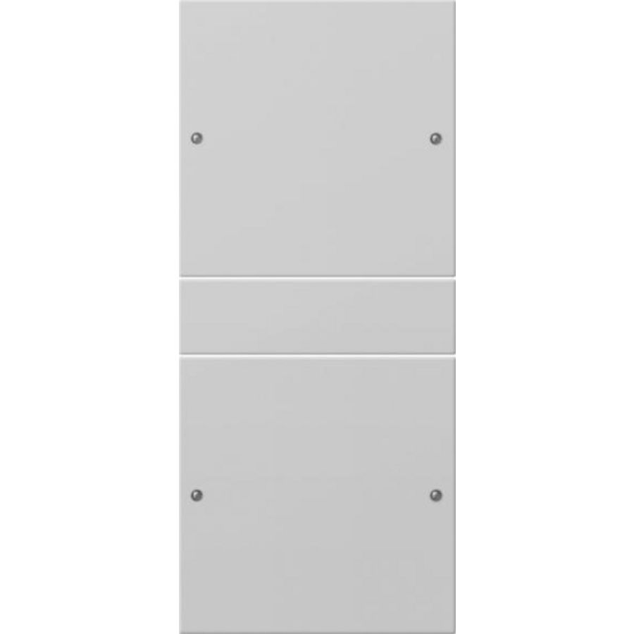 Wippenset 2-voudig (1+1) System 55 gris m(gel.)