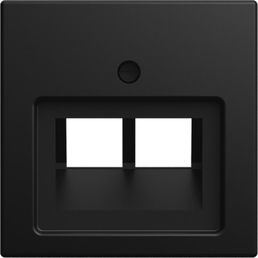 cpl v datadoos 2xRJ45 SI-B-matzwart (1803-02-915)