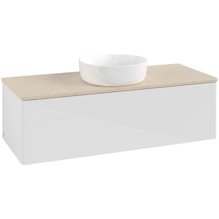 Wastafelonderkast Antao 1200x360x500mm G.White.L K32013GF
