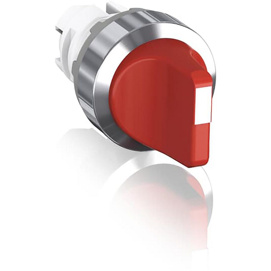 Keuzeschakelaar korte hendel 2 standen rood 1SFA611201R2001