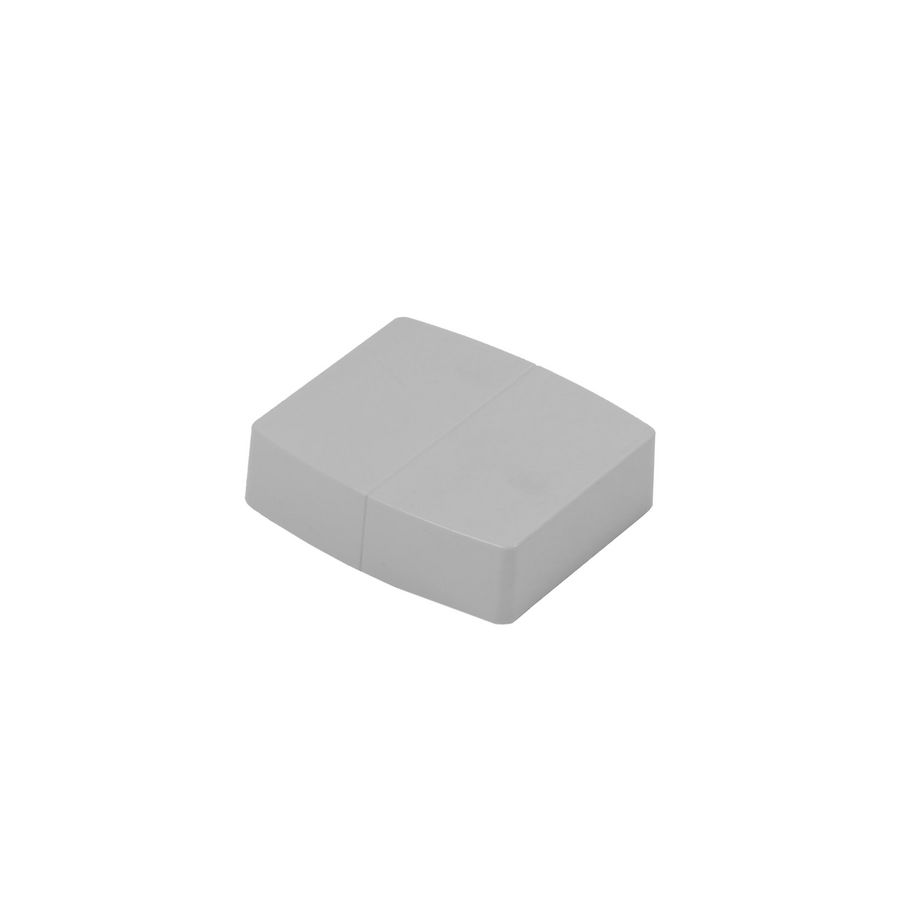 Kap grijs Snap-on (mini)zuil 1 compartiment