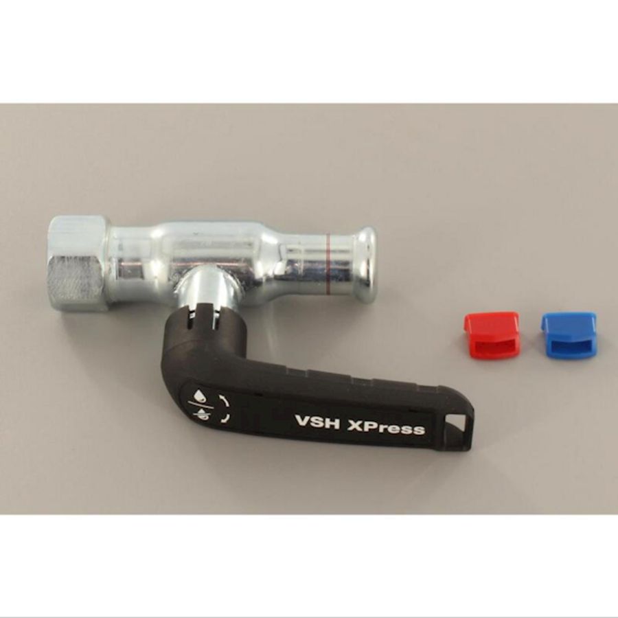 Kogelafsluiter Xpress STAAL + wartel FF 28xG1/4 XPR11400