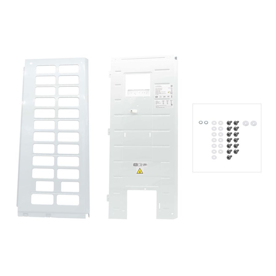 Vervangingsset 5KW buitenunit linker + rechter zijpaneel