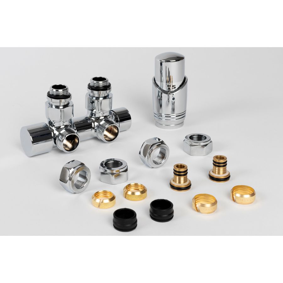 Onderblokset haaks PP Radiator chroom