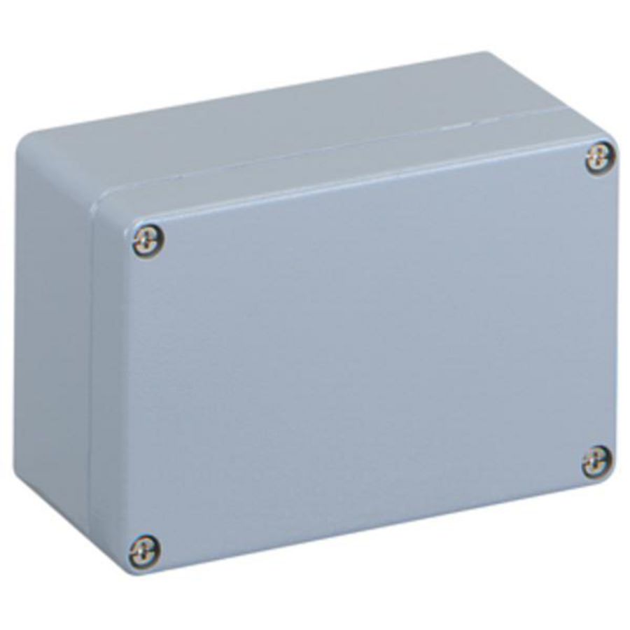 Lege behuizing zilvergrijs IP66 IK09 15000601