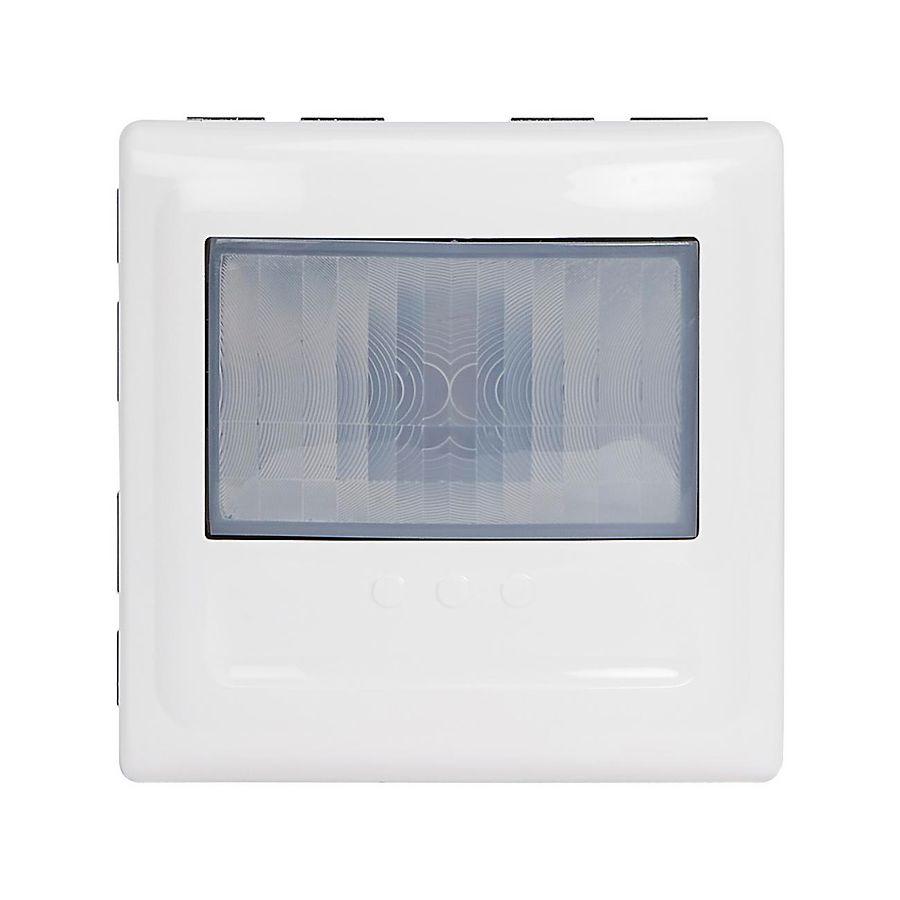 Aanwezigheidsmeter PIR 3-draads 0-500W schakelaar wit Mosaic