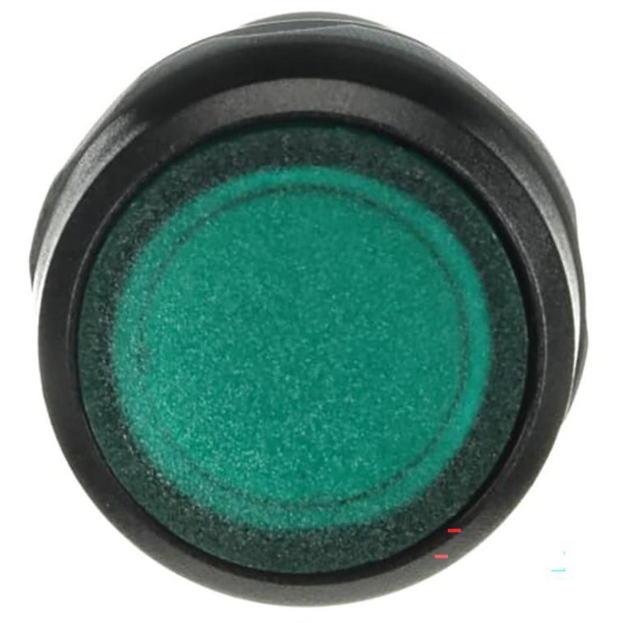 Verlichte drukknop Groen met 1NO