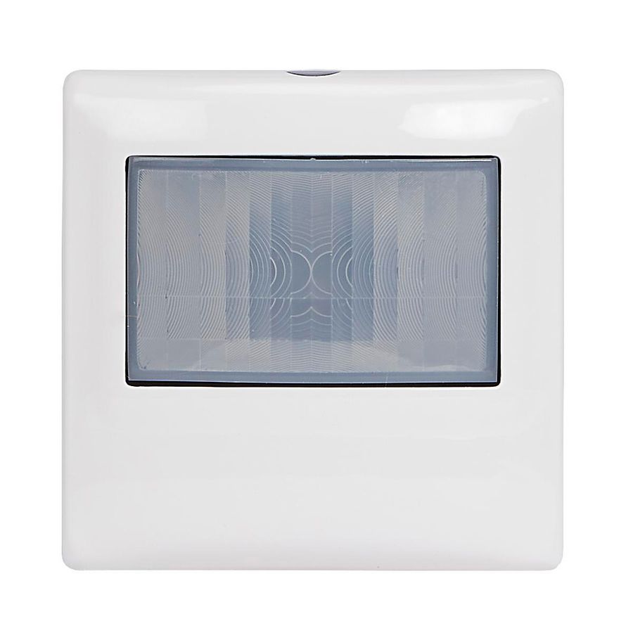 Aanwezigheidsmeter PIR 3-draads 0-500W 2 modulen wit Mosaic