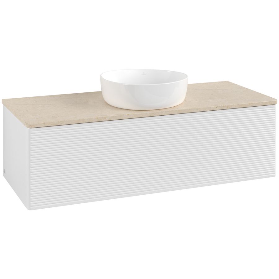 Wastafelonderkast Antao 1200x360x500mm G.White.L K32113GF