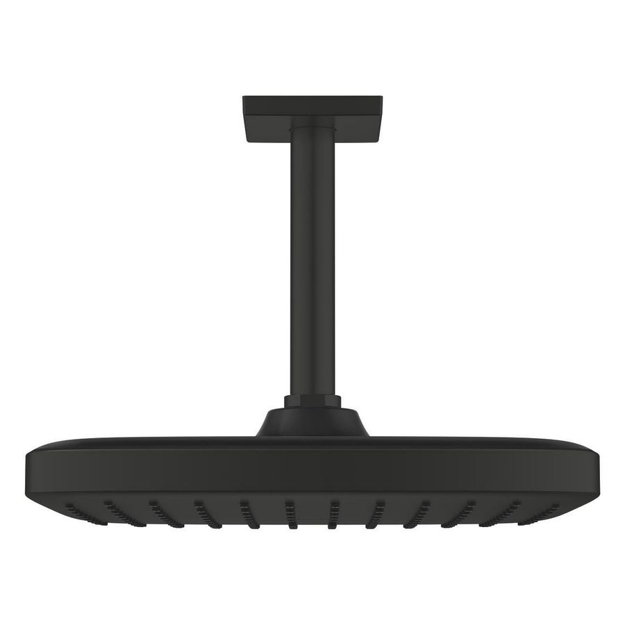 Tempesta 250 hoofdouche vierkant 142mm 9,5l/m Matte Black (mat zwart) (prof)