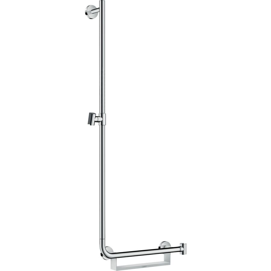 Comfort Unica glijstang 1100mm wit/chroom LI