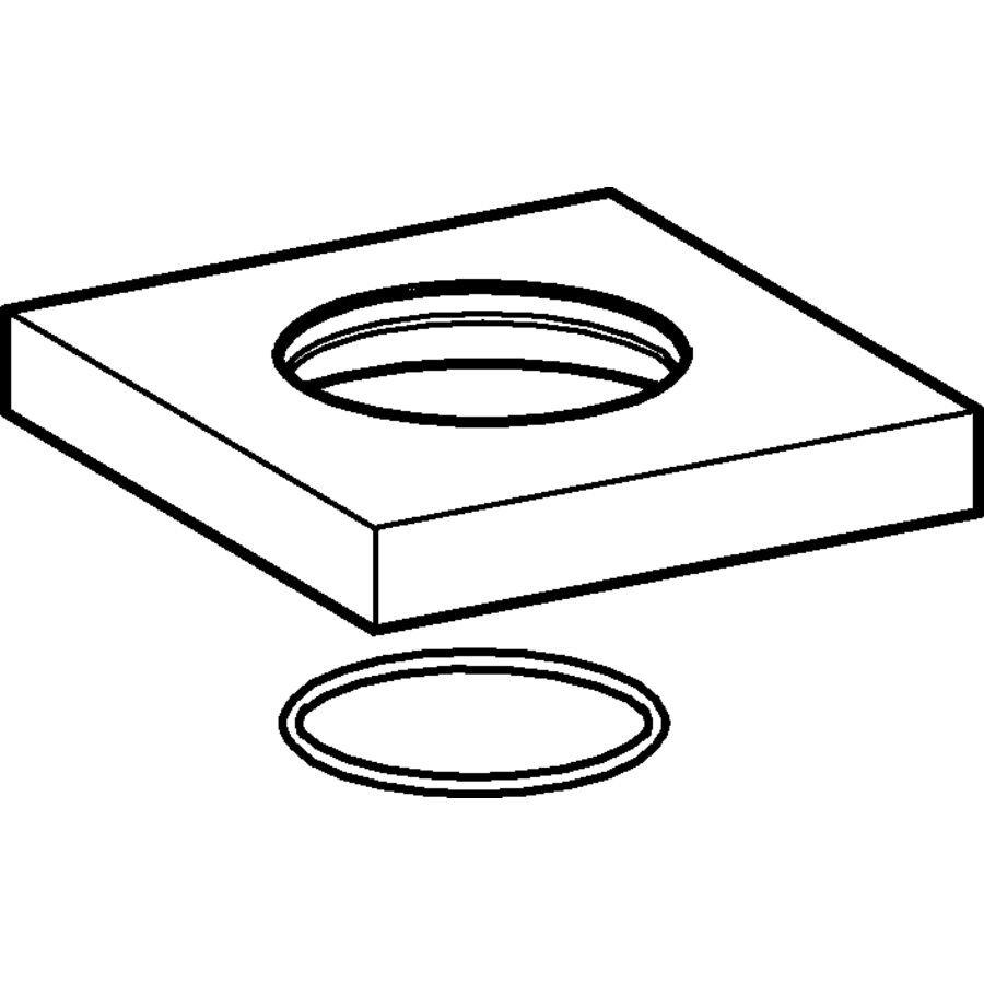 Rozet 75x75 mm compleet 59913879