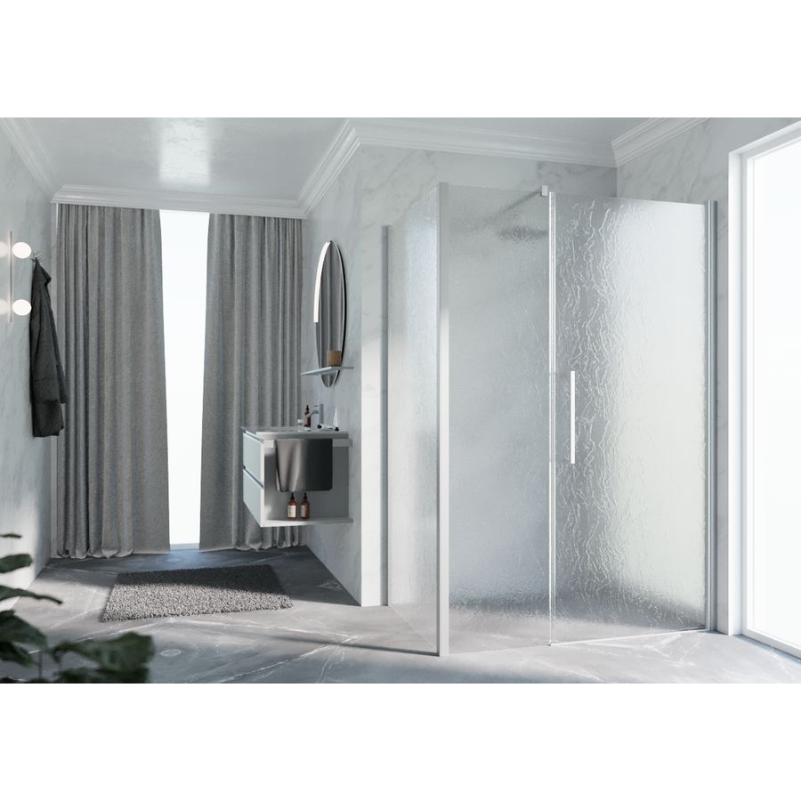 Draaideur Y2GFL 1070-1110x2000mm matchroom aqua