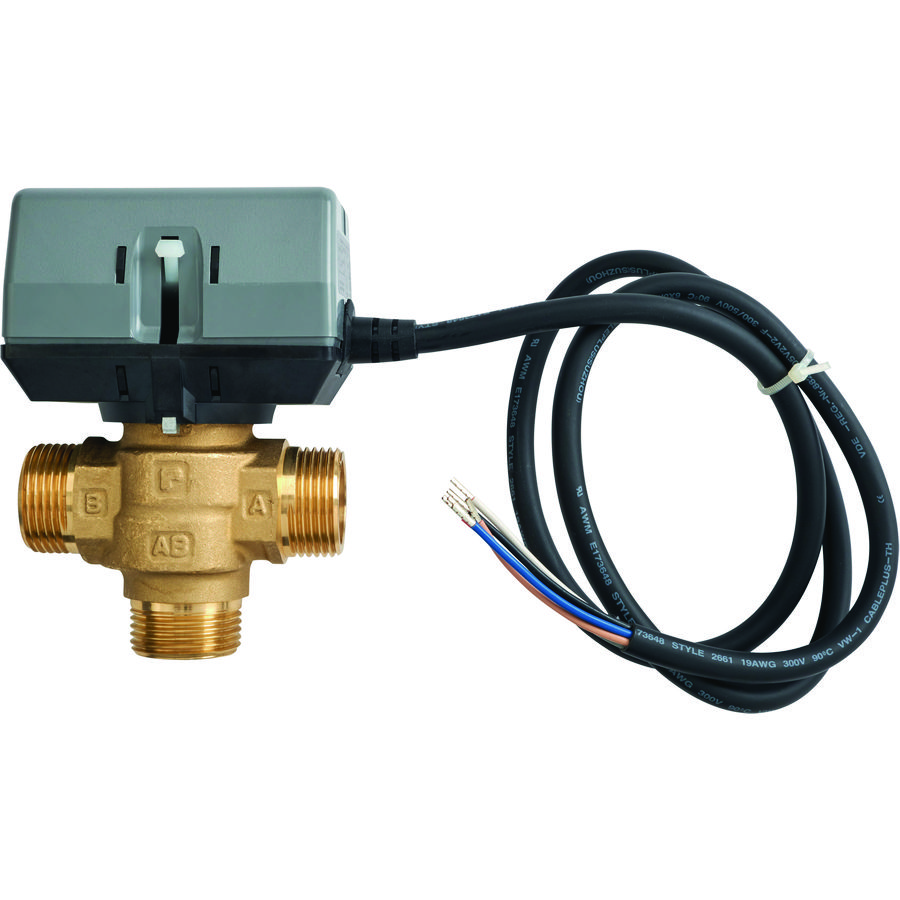 Aansluitset voor DHW, warm tapwater.3-wegklep voor boiler