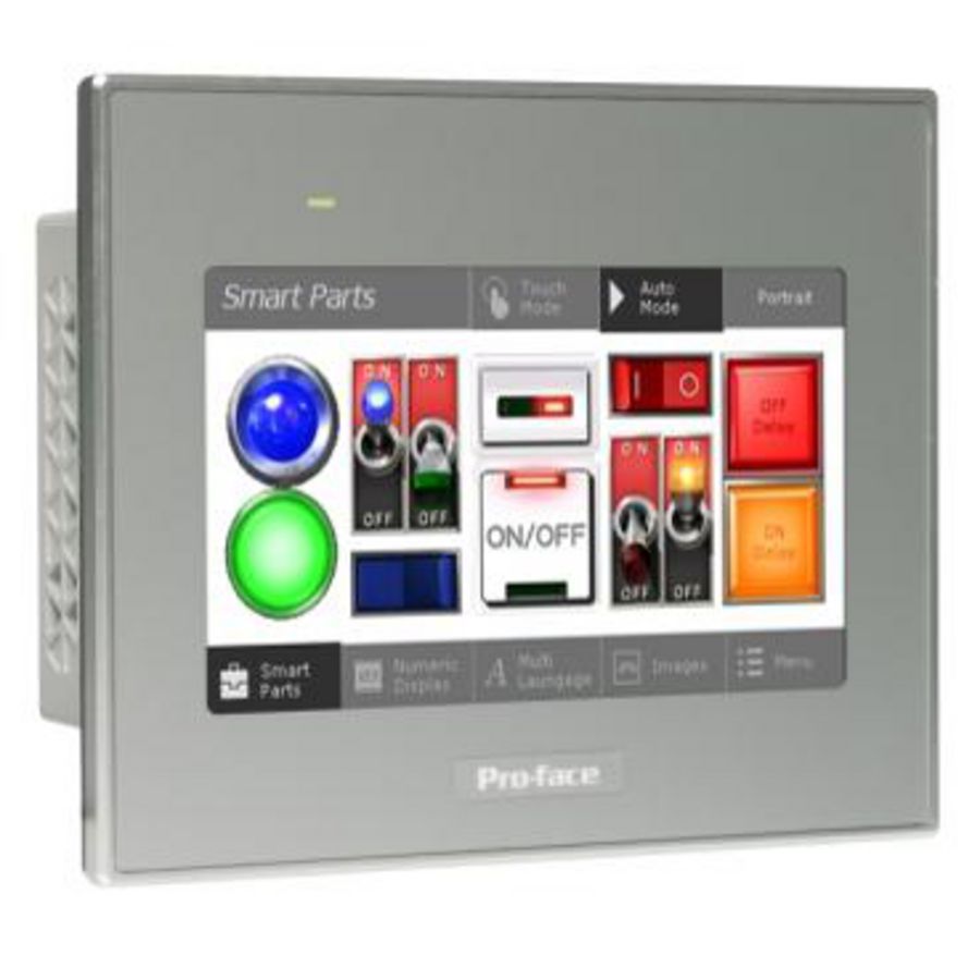 4"W touch panel display 1COM 1Ethernet USB host&dev 24VDC