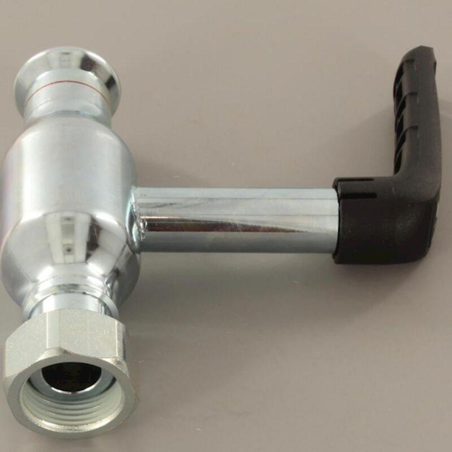 Kogelafsluiter Xpress STAAL+verl.spindel+wartel 22xG3/4 XPR1140