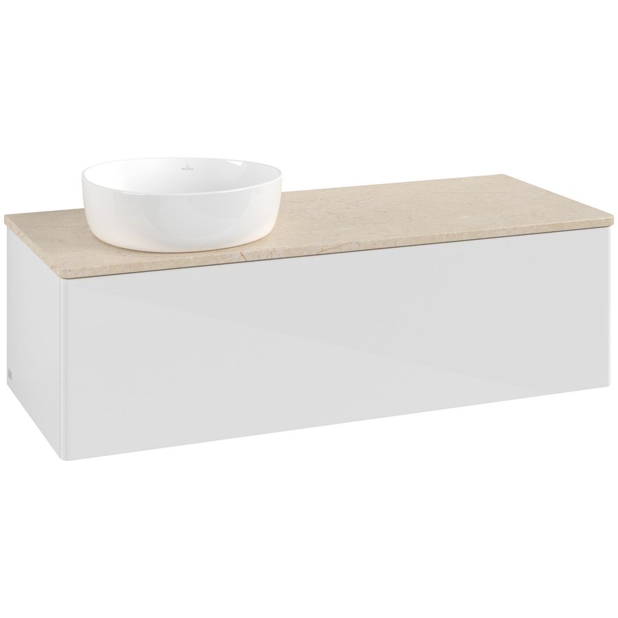 Wastafelonderkast Antao 1200x360x500mm G.White.L K33013GF