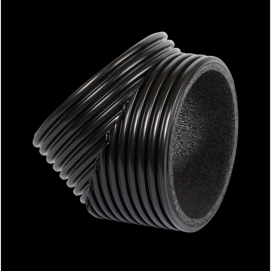 Bocht geisoleerd Ø170mm 45° TQ-AIR OD200/ID170