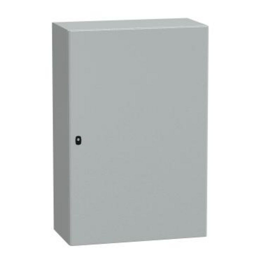 Volle deur Montageplaat 1200x800x400mm IP66/IK10 Spacial S3D