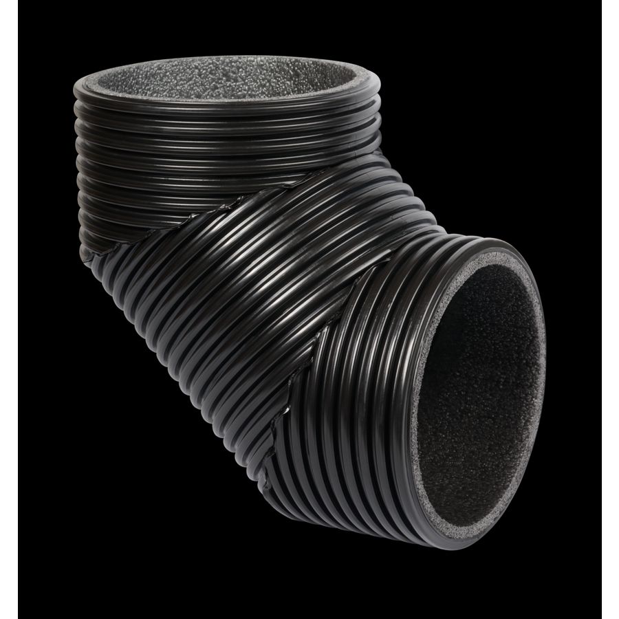 Bocht geisoleerd Ø170mm 90° TQ-AIR OD200/ID170