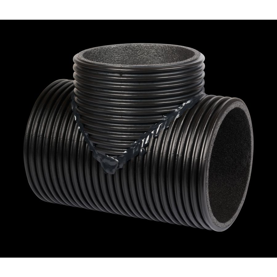 Doos a 10 T-stukken geisoleerd 90° Ø125mm TQ-AIR OD160/ID125