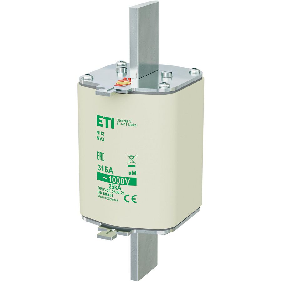 Zekering NH3/85 aM 315A/1000V 4186436