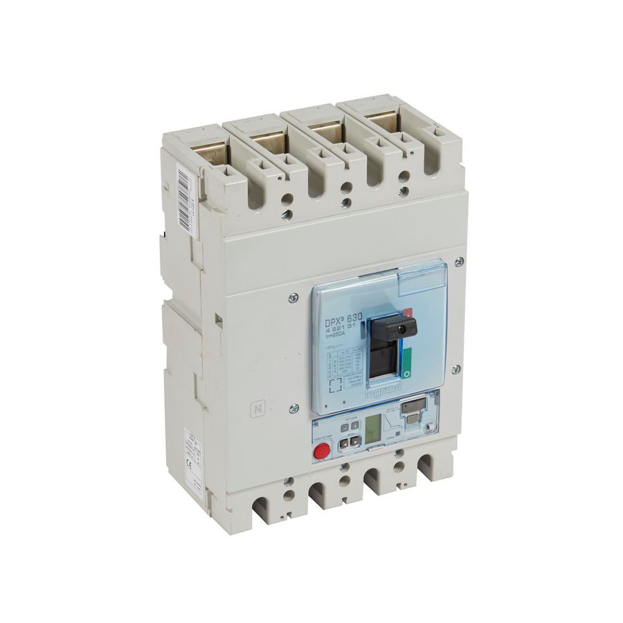 Vermogensschakelaar 630 S2 meten 4P 250A 100kA 400V DPX3